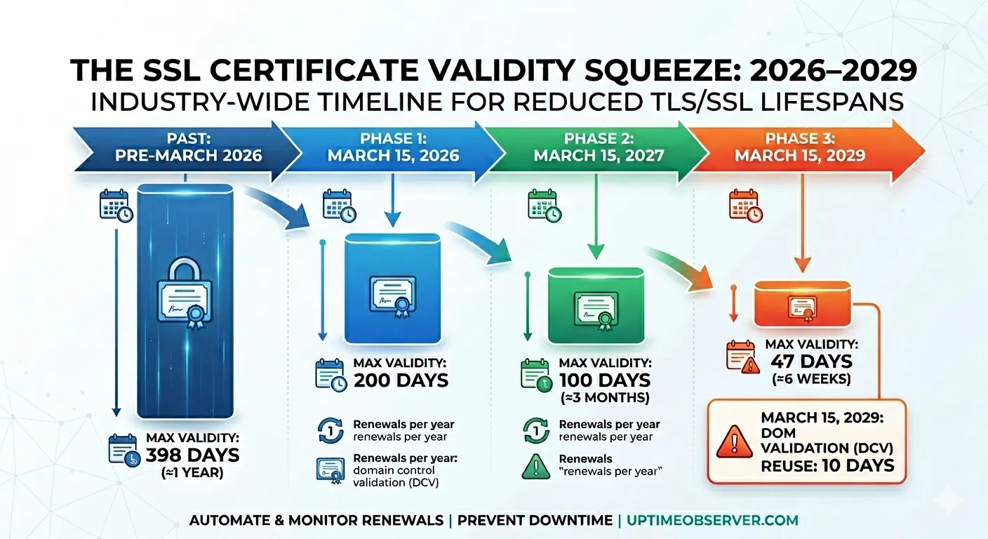 SSL Certificate Validity Changes in 2026: How to Prepare for the 47-Day Era